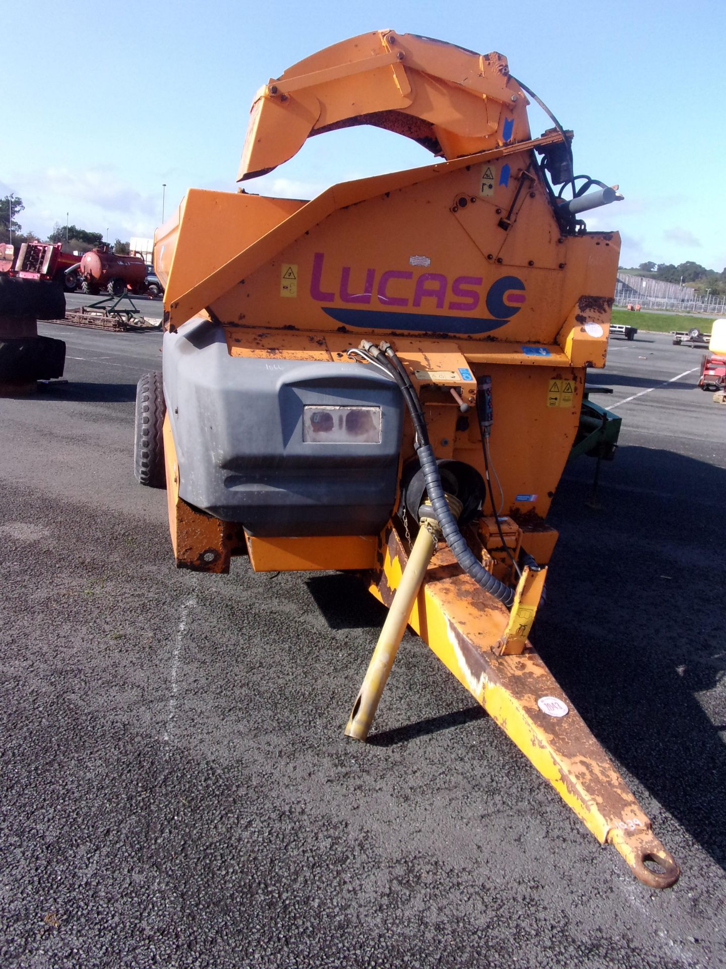 LUCAS CASTOR 60R TRAILED STRAW CHOPPER