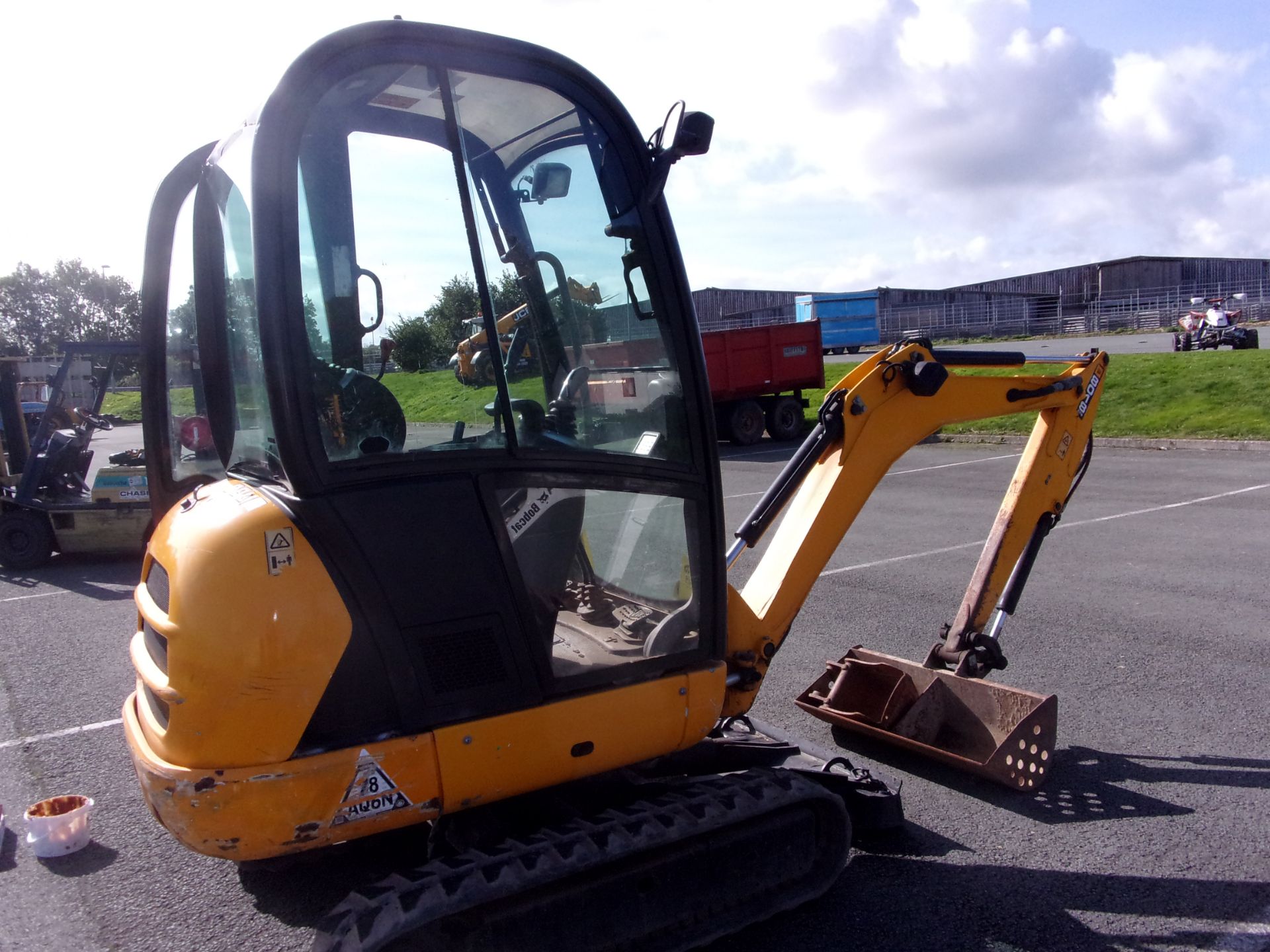 2017 JCB 8018 CTS CABBED MINI DIGGER - Image 5 of 7