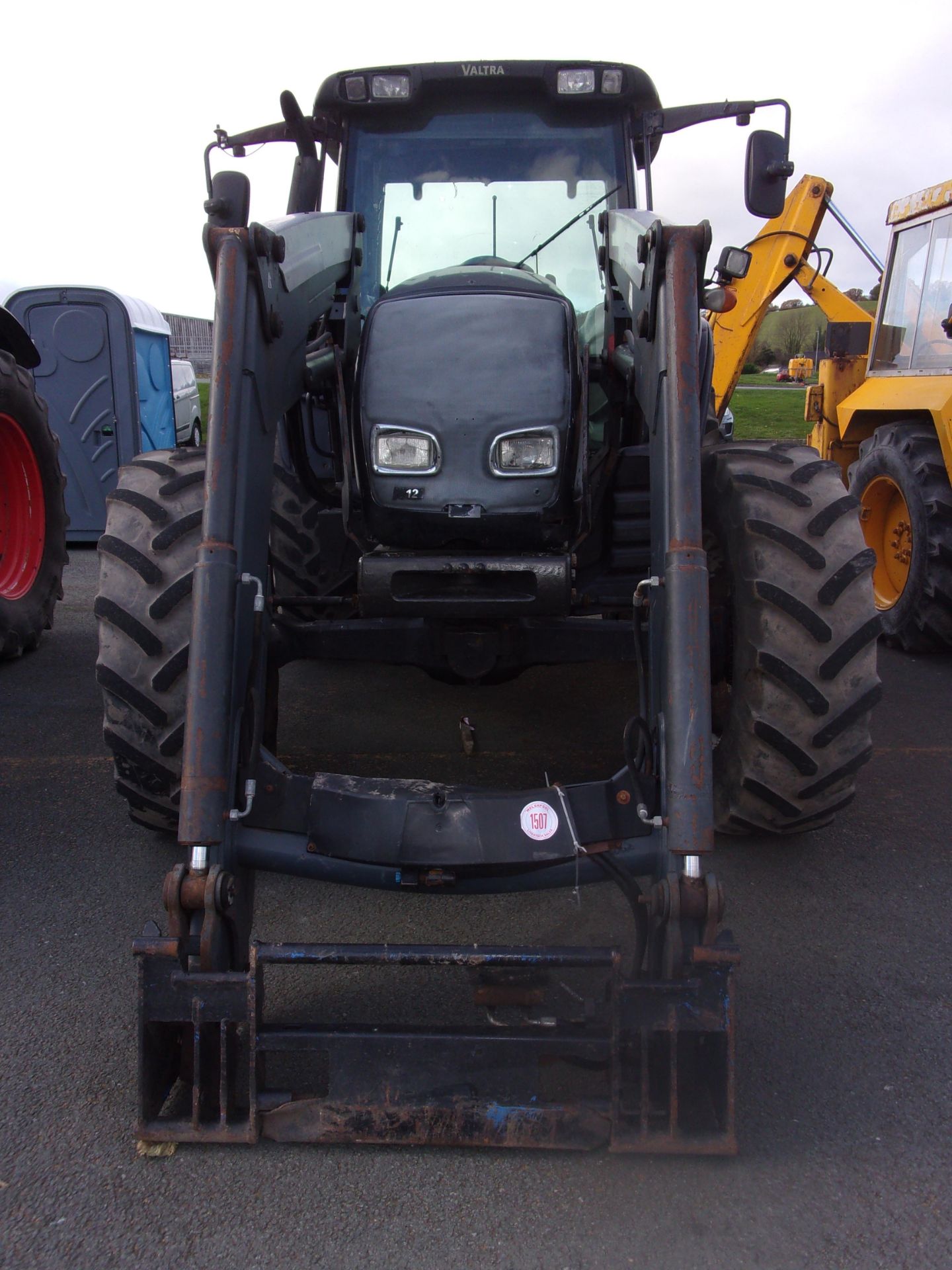 VALTRA TRACTOR WITH LOADER