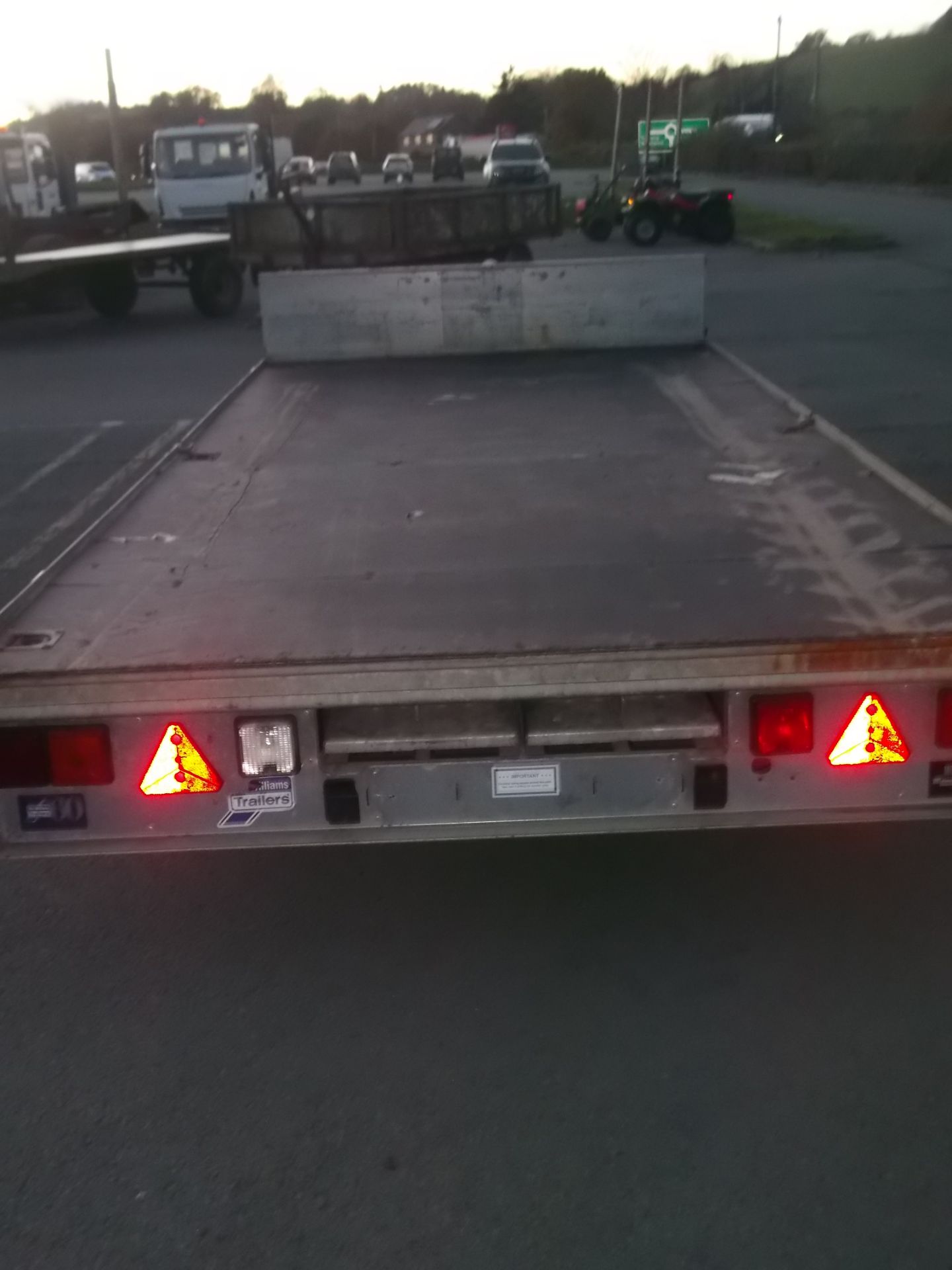 IFOR WILLIAMS 14' TANDEM AXLE TRAILER - Image 3 of 3