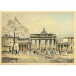 MIESLER, Horst (*1934 Breslau). "Berlin, Brandenburger Tor".