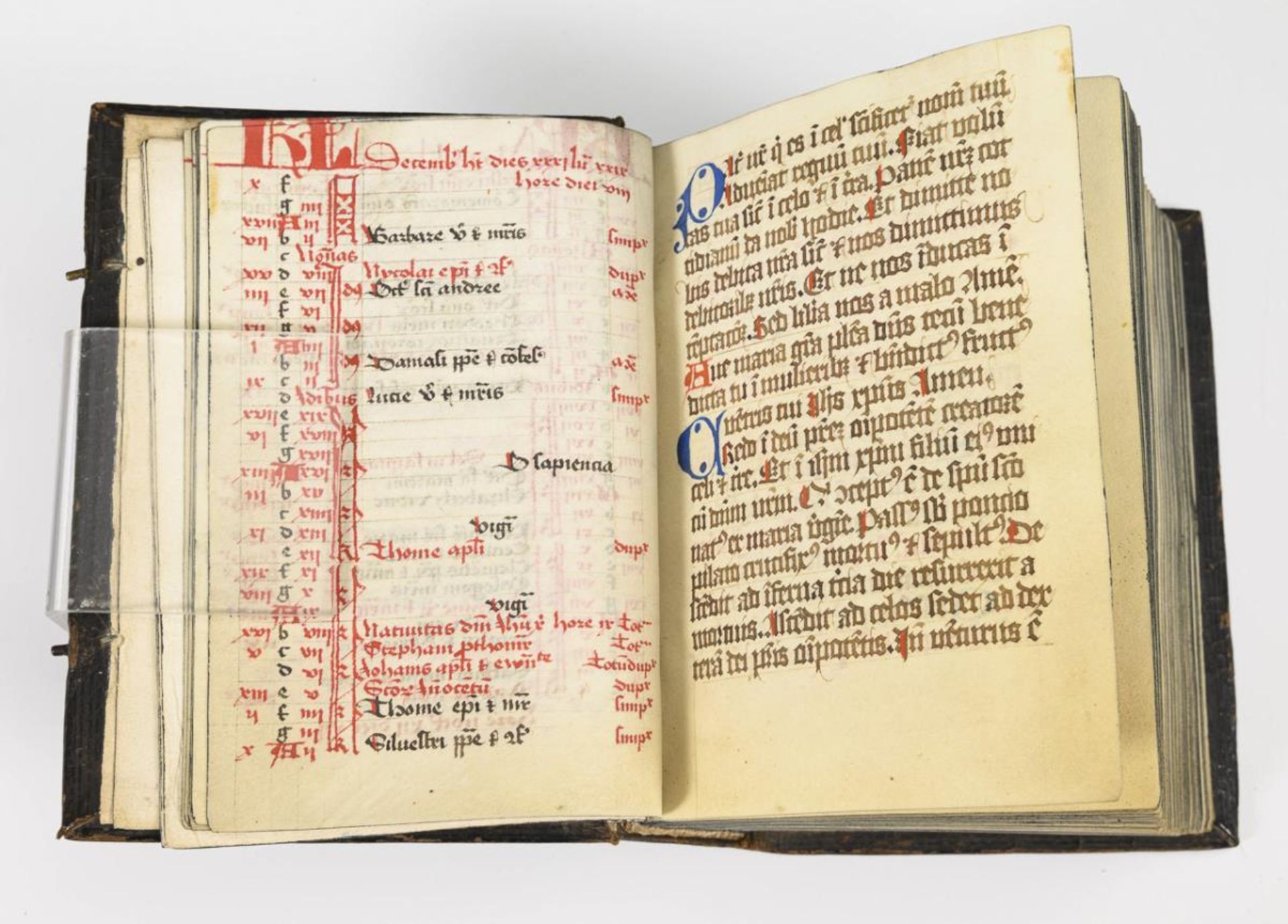 Mittelalterliche Handschrift - Brevier. - Image 11 of 25