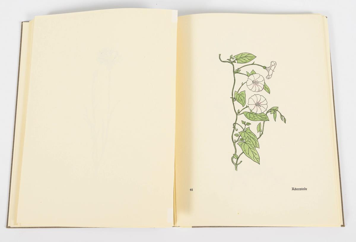 KOCH, Rudolf. "Das Blumenbuch". - Image 2 of 4