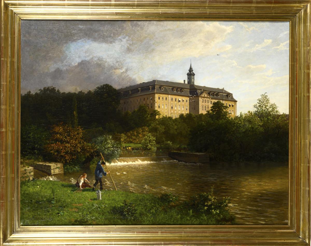 SCHLICHT, Carl von (1833 Gutenpaaren – 1912). Klosterschule Roßleben. - Image 3 of 5