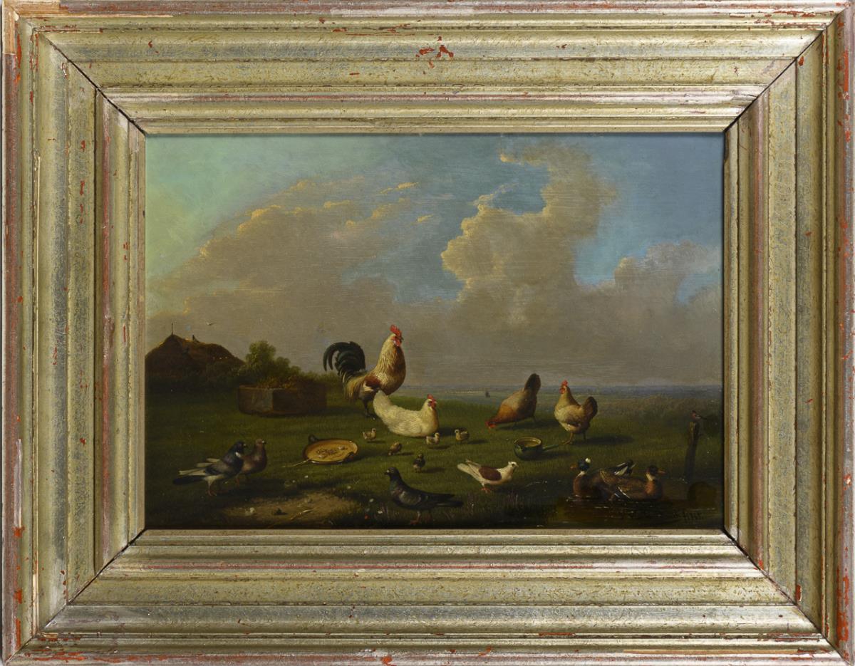 SEVERDONCK, Frans van (1809 Brüssel - 1889 ebd.). Geflügelstück. - Image 3 of 6