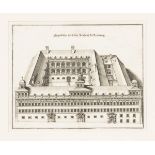 MERIAN, Caspar (1627 Schwalbach - 1686 Schloss Waltha). Ansicht des Rathauses zu Nürnberg.