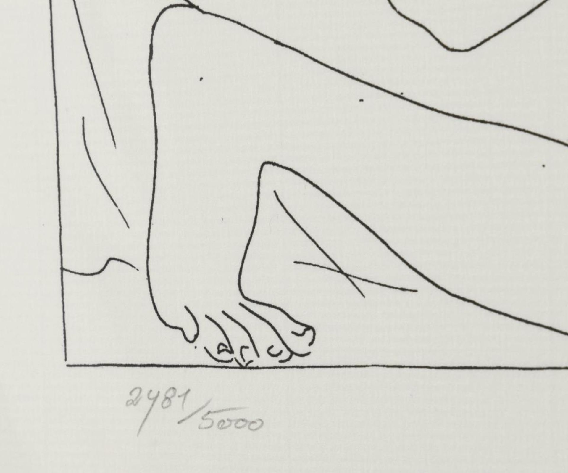 Nach PICASSO, Pablo (1881 Málaga - 1973 Mougins). 2 Illustrationen zu den Metamorphosen des Ovid. - Bild 4 aus 4
