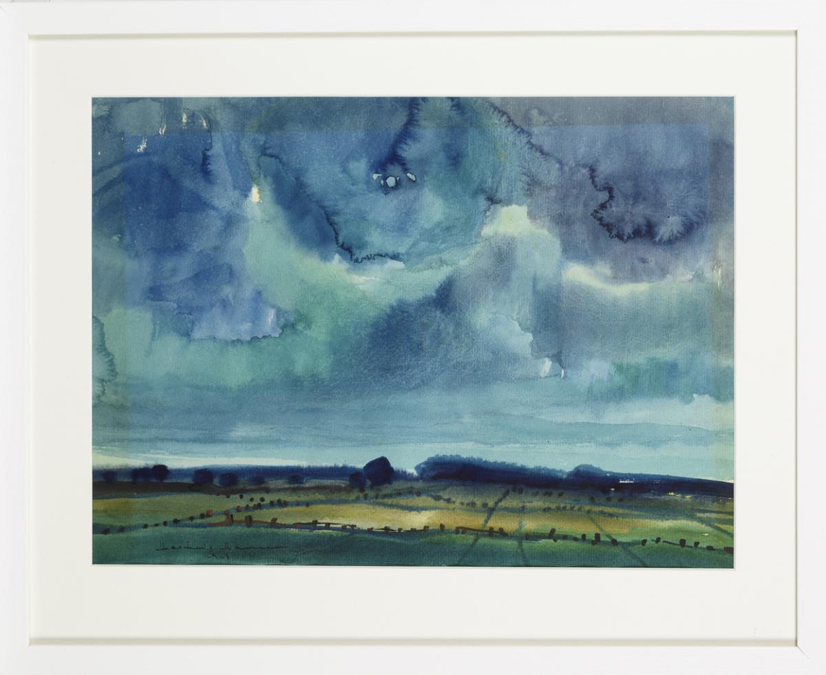 HAMER, Hartwig (* 1943 Schwerin). Weite Landschaft. - Image 2 of 3