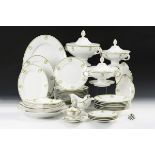 Elegantes Jugendstil-Speiseservice. Rosenthal.