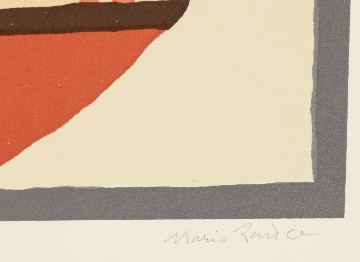 RADICE, Mario (1898 Como - 1987 Mailand). 4 abstrakte Kompositionen. - Image 6 of 6