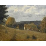 RUMMELSPACHER, Joseph (1852 Berlin - 1921 ebd.). Thüringer Landschaft.