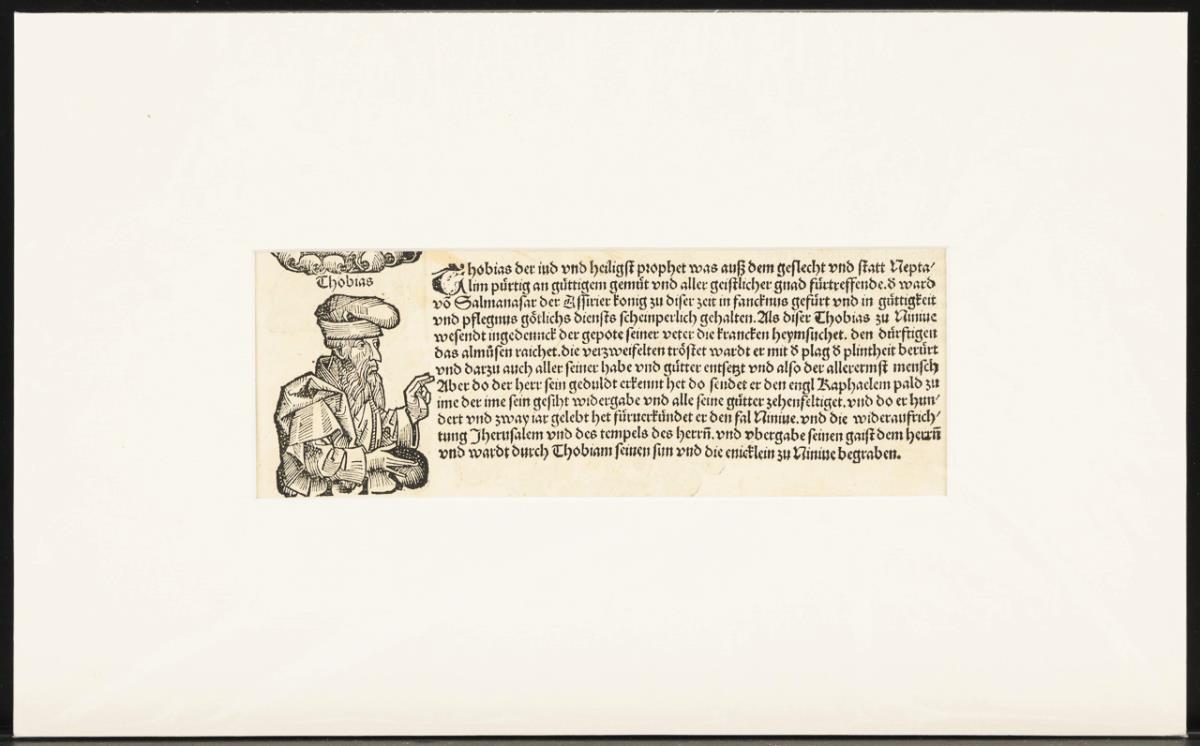 CHEDEL, Hartmann (1440 Nürnberg - 1493 Nürnberg). 2 Originalblätter aus der Schedelschen Weltchronik - Image 3 of 3