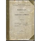 Jahresmappe des Radiervereins zu Weimar, 1903.