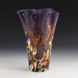 Große Fazzoletto-Vase. Murano.