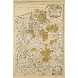 SANSON, Nicolas (1600 Abbeville - 1667 Paris). Landkarte des Westfälischen Reichskreises.