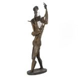 ZADKINE, Ossip (1890 Wizebsk/Weißrussland – 1967 Paris). Der kleine Orpheus ("Le petit Orphée").