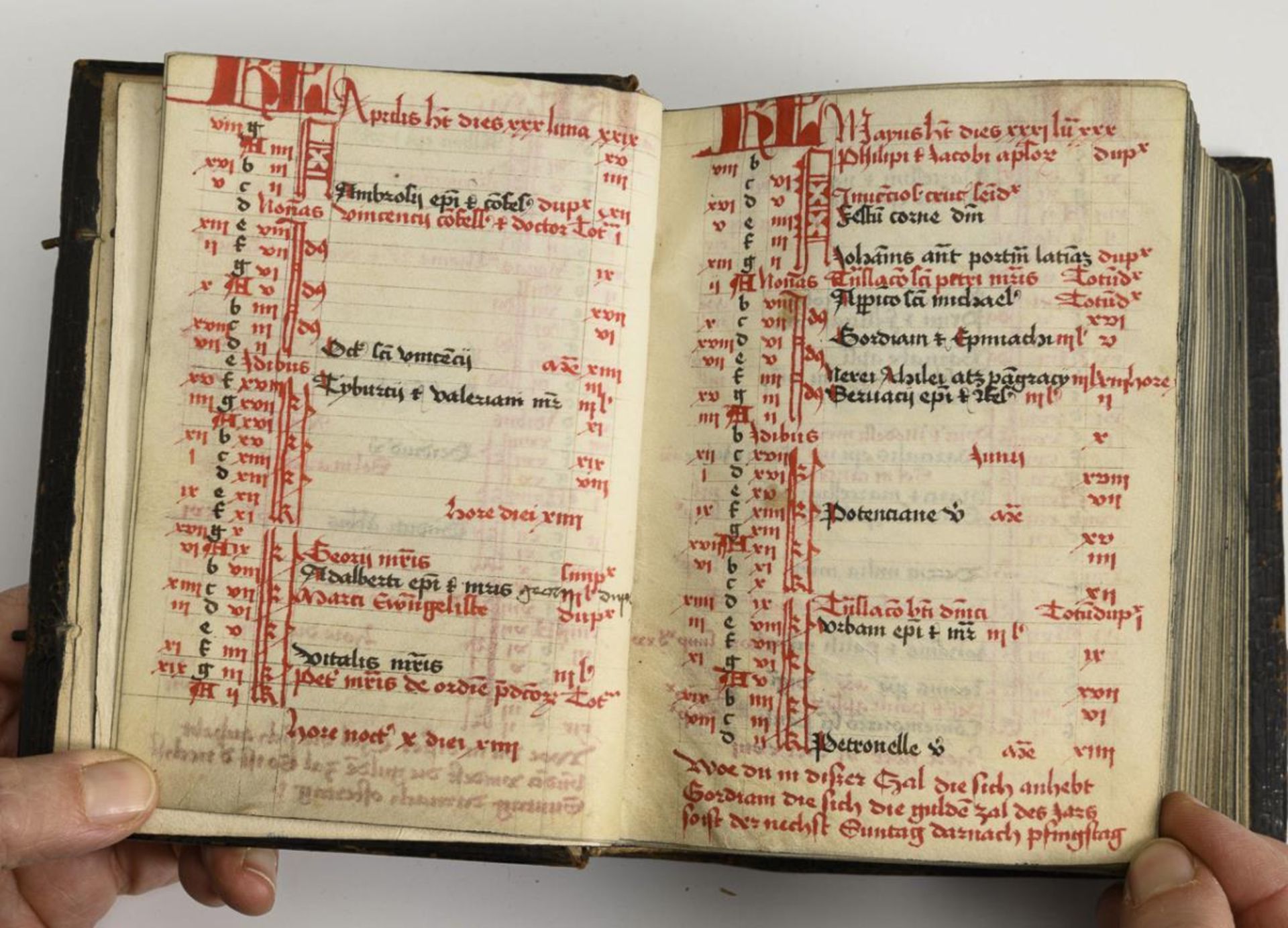 Mittelalterliche Handschrift - Brevier. - Image 17 of 25