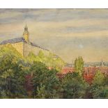 NEUMANN, Herbert. Rudolstadt mit Schloss Heidecksburg.