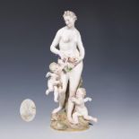 Venus mit Amoretten. Meissen.