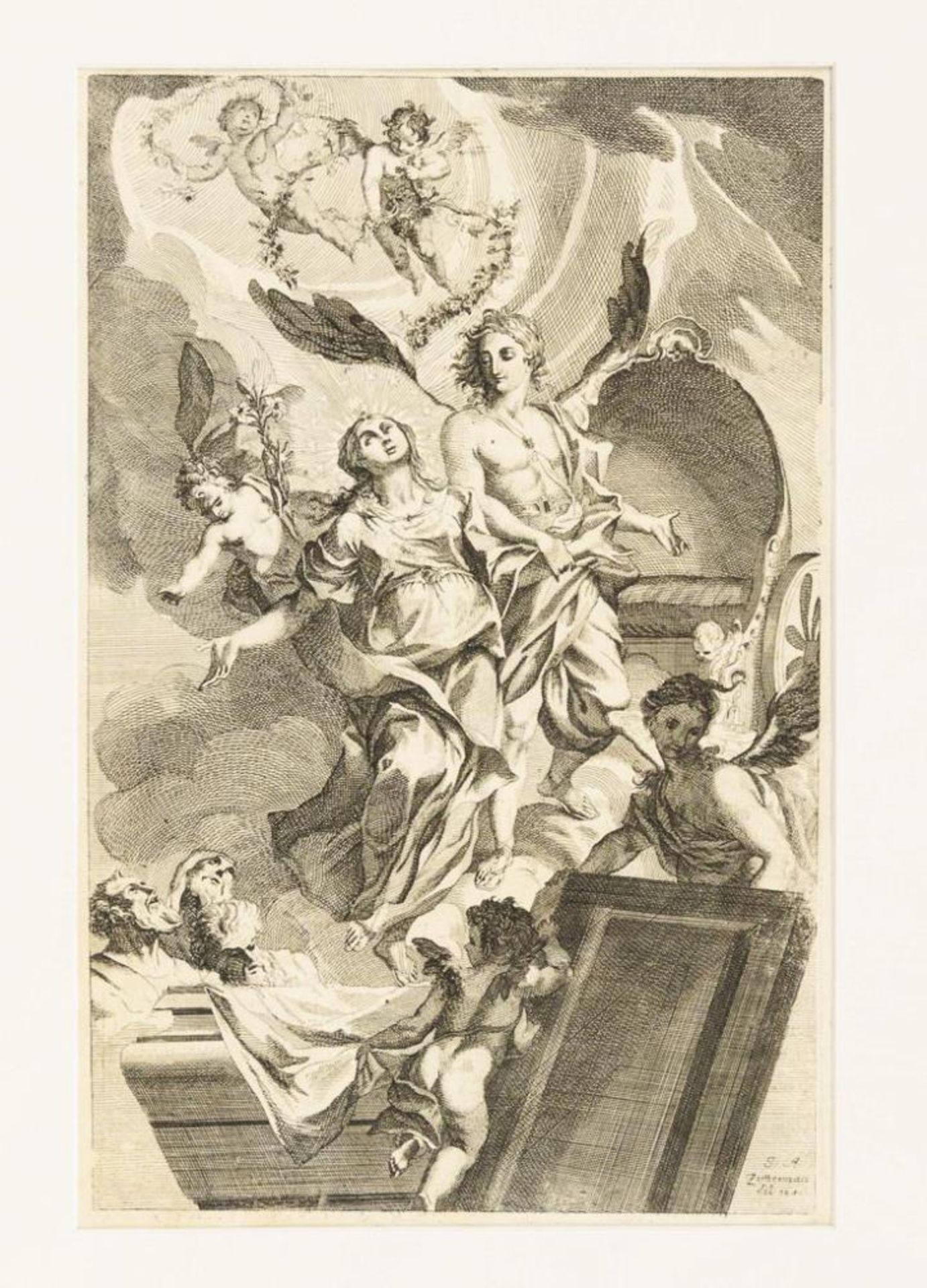 ZIMMERMANN (1707 Augsburg - 1797 München). 3 neutestamentarische Szenen. - Bild 3 aus 5