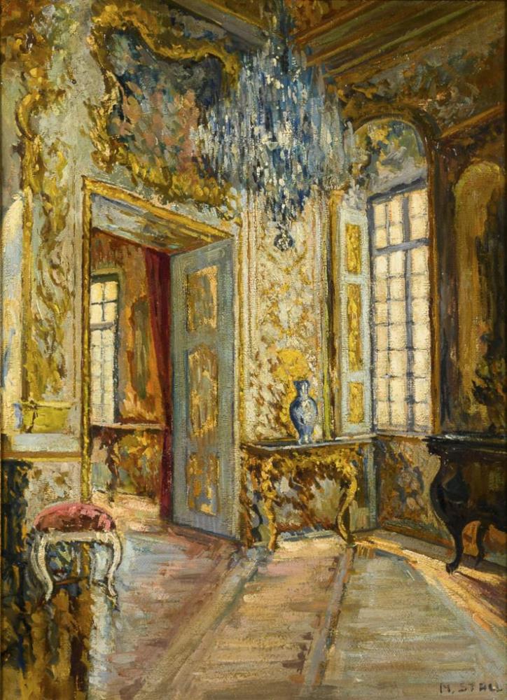 STALL, Margarete (1871 Wien - 1937 München). Im Schloss.