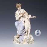 Venus und Amor. Meissen.