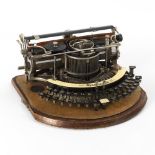 Seltene Schreibmaschine.. "Hammond No. 12".