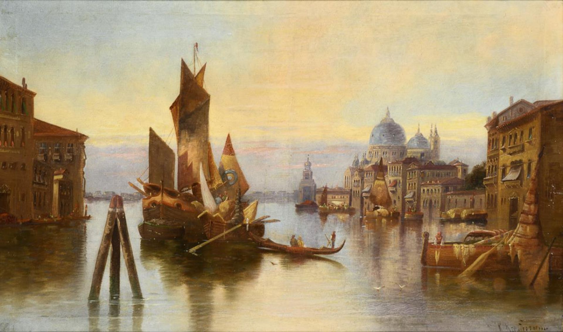 KAUFMANN, Karl (1843 Neuplachowitz - 1905 Wien). Venedig.