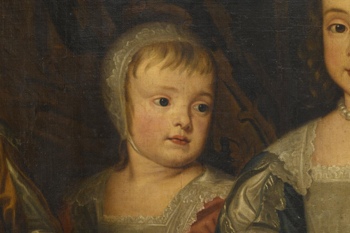 DYCK, Anton van - Kopie nach. Die drei ältesten Kinder des englischen Königs Charles I. - Image 4 of 6