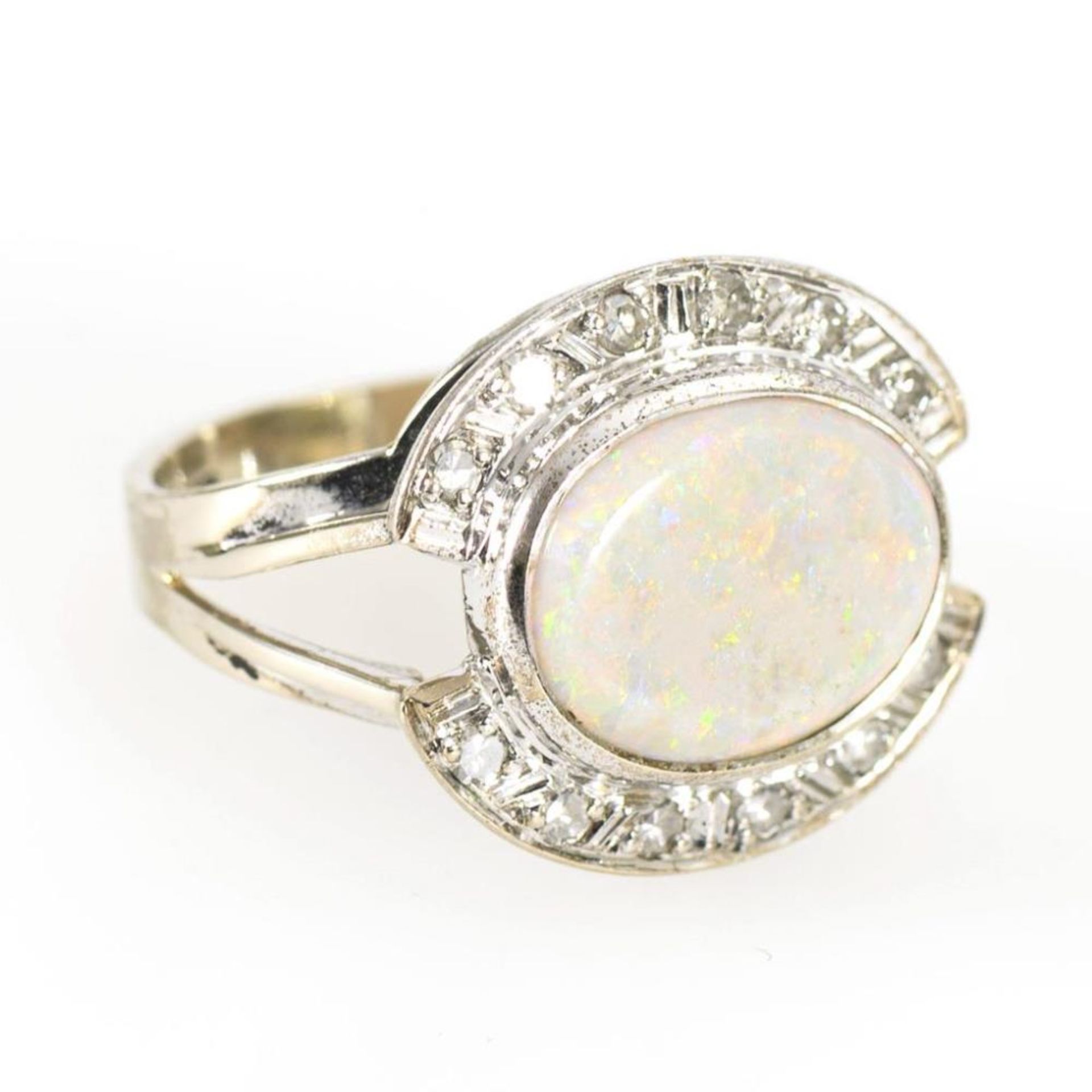 Ring mit Opal und Brillanten. - Image 2 of 3