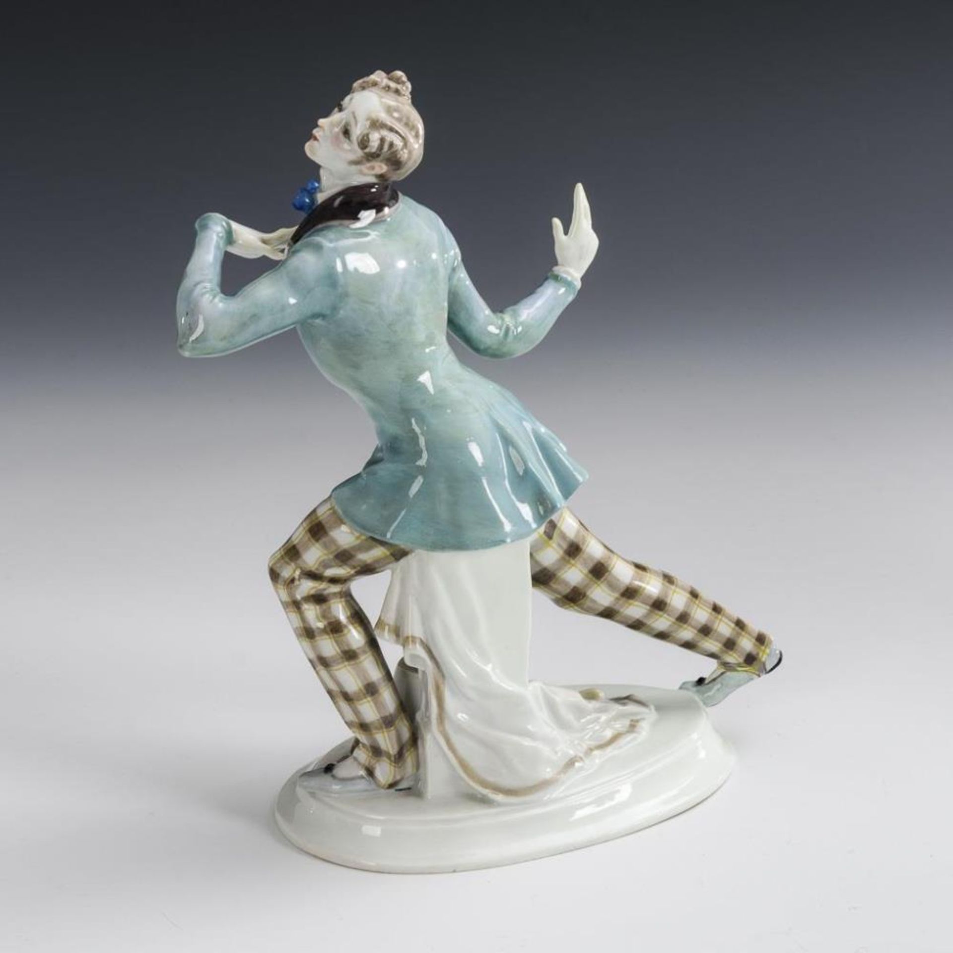 Figur aus dem Russischen Ballett: Eusebius.  Meissen. - Bild 4 aus 6