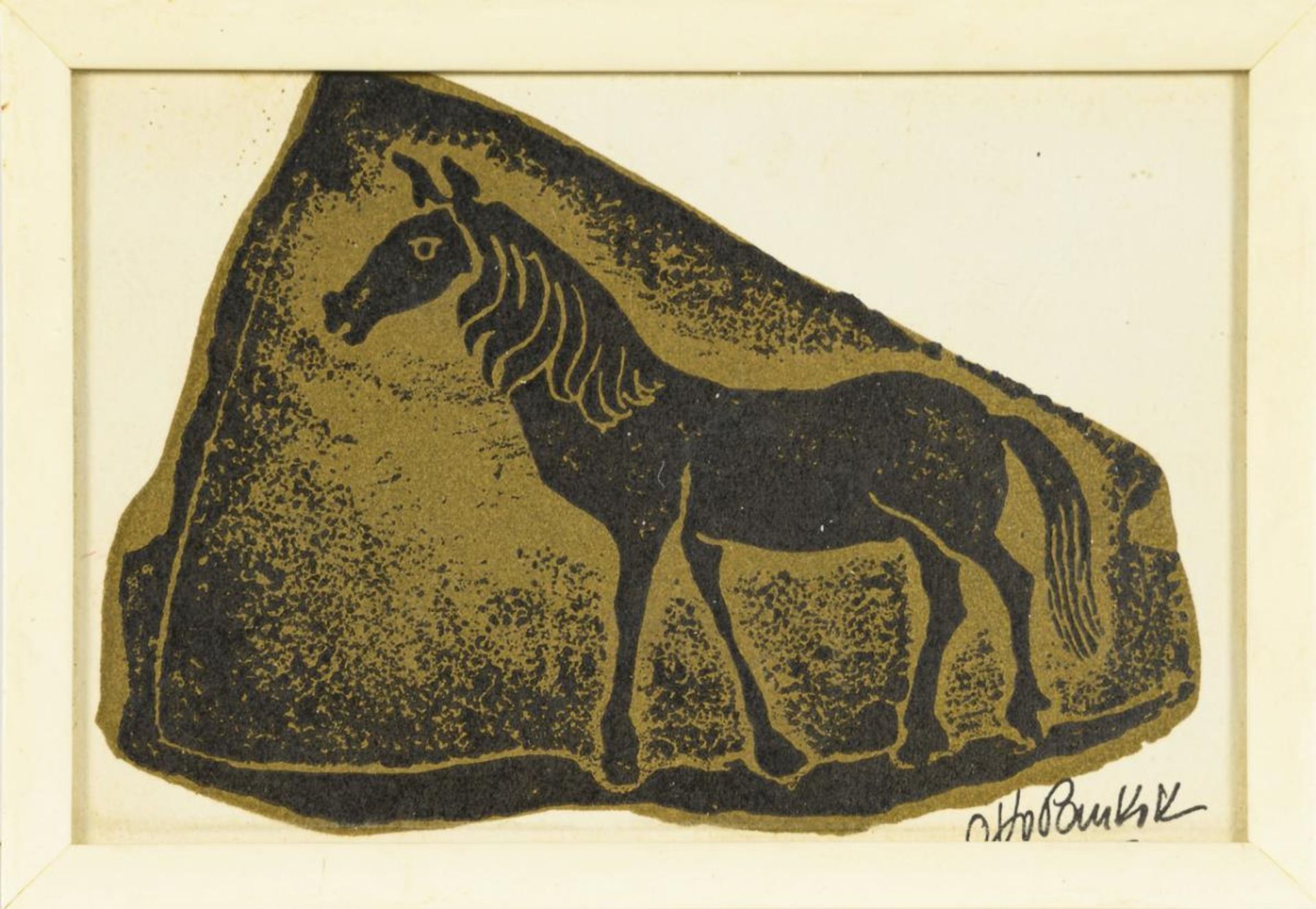 PANKOK, Otto (1893 Mülheim an der Ruhr - 1966 Wesel). Pferd.