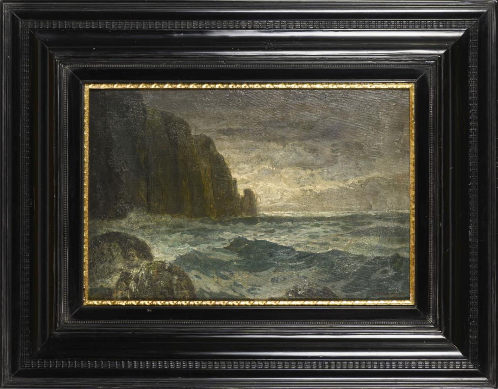 THOMA-HÖFELE, Carl (1866 Basel - 1923). "Nach dem Sturm". - Bild 2 aus 3