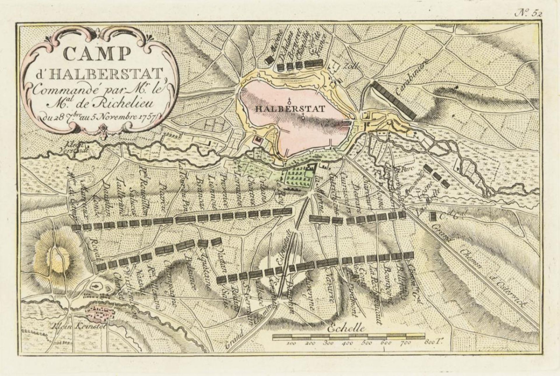 3 Ansichten der Stadt Halberstadt. - Bild 3 aus 4