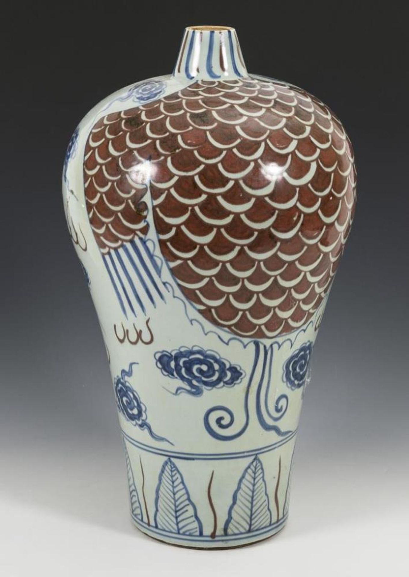 Sehr große Vase in meiping-Form. - Image 3 of 4