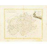 ZATTA, Antonio (1757 - 1797). Landkarte des Obersächsischen Reichskreises.