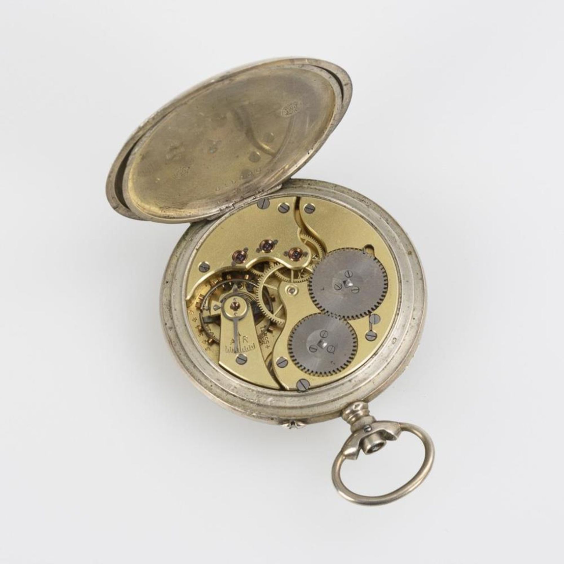 Silberne Taschenuhr.. IWC. - Image 4 of 4