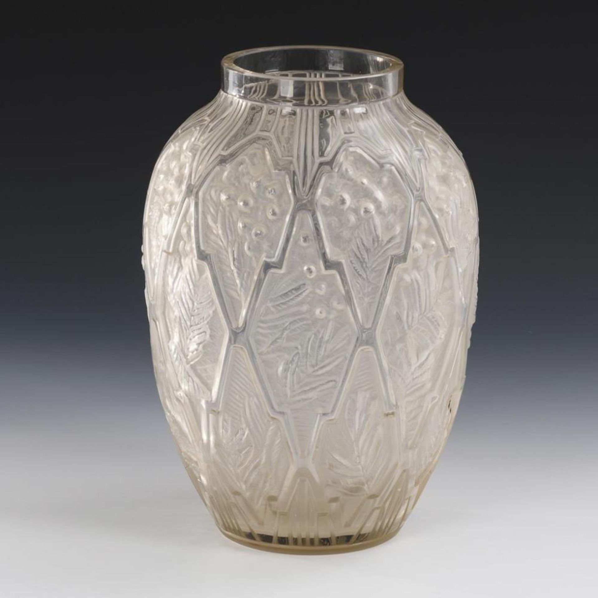 Art-déco-Vase. Etling.