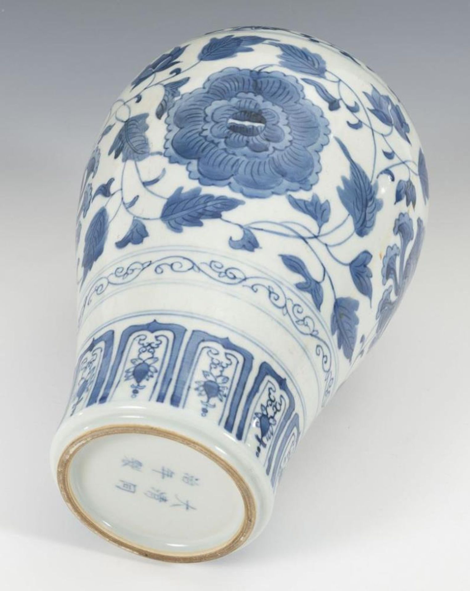 Meiping-Vase mit Unterglasur-Blaumalerei. - Image 4 of 4