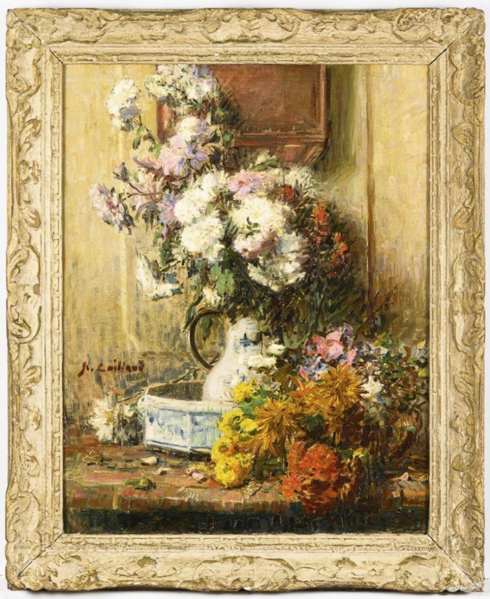 CAILLAUD, Alfred Benoît (1858 La Rochelle - 1940). Blumenstillleben. - Bild 3 aus 6