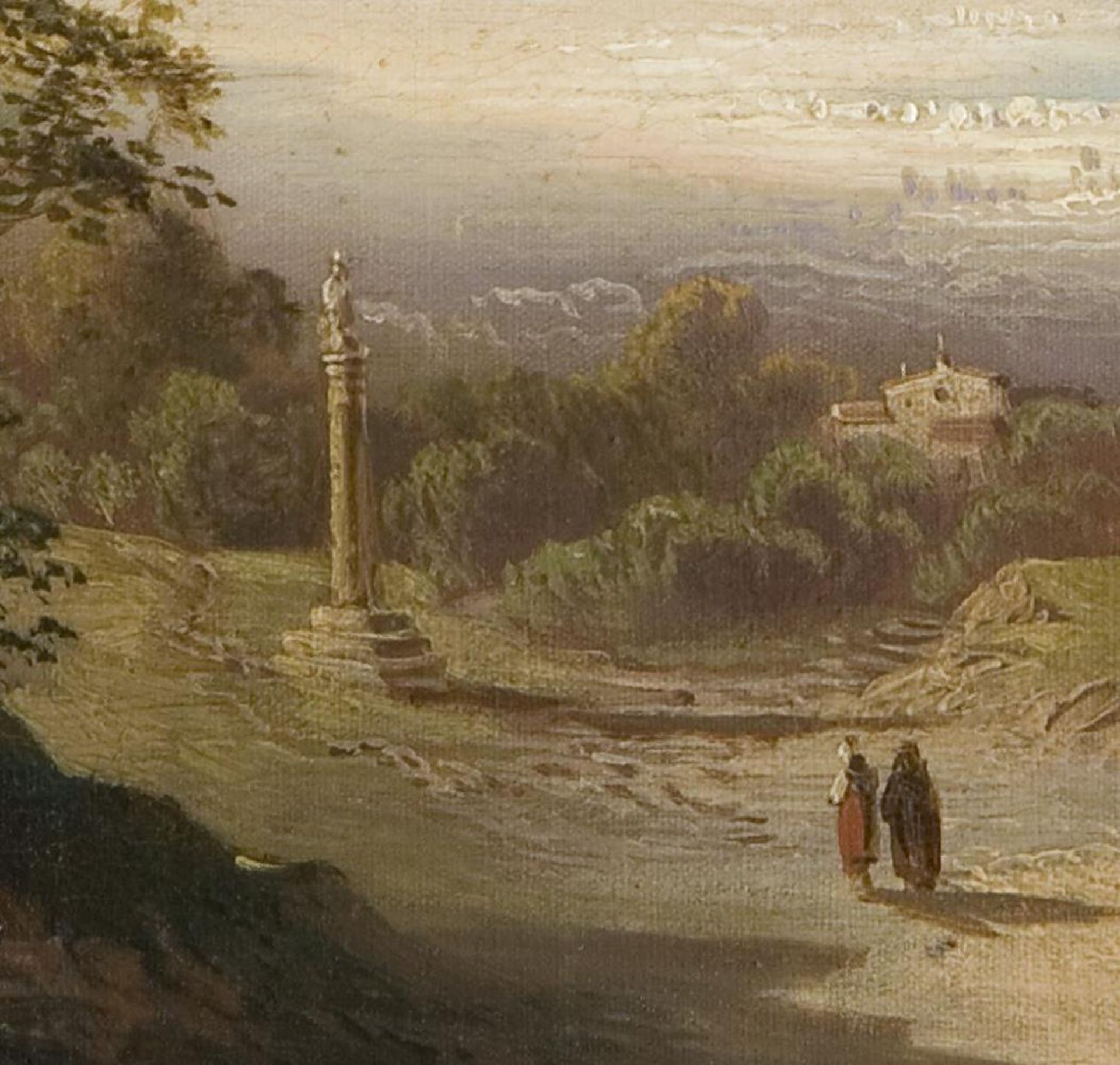 FABER, Traugott zugeschrieben (1786 Dresden - 1863 Dresden). Blick auf Palermo und Monte Pellegrino. - Bild 2 aus 4