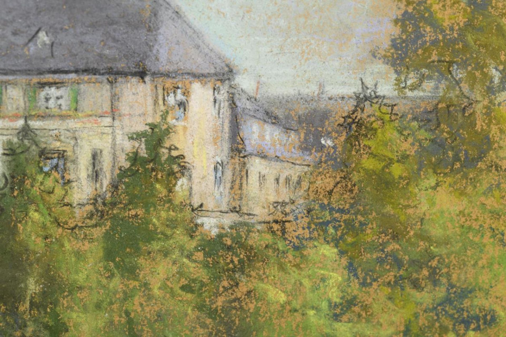 HUTH, Franz (1876 Pößneck - 1970 Weimar). Villa Bergfried in Saalfeld. - Bild 2 aus 4