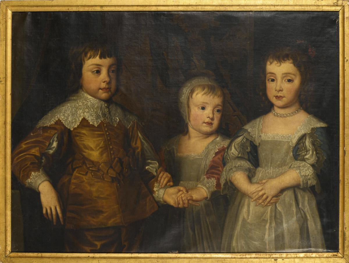 DYCK, Anton van - Kopie nach. Die drei ältesten Kinder des englischen Königs Charles I. - Image 3 of 6