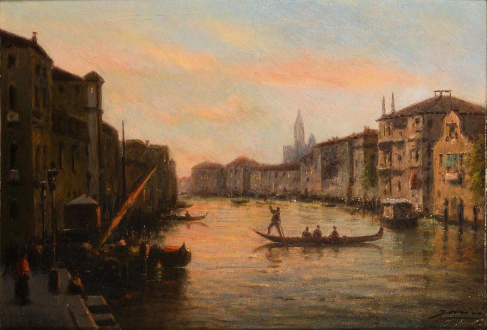 MIRÓ ARGENTER, Joaquim (1849 Sitges - 1914 Paris). Venedig. - Image 5 of 6