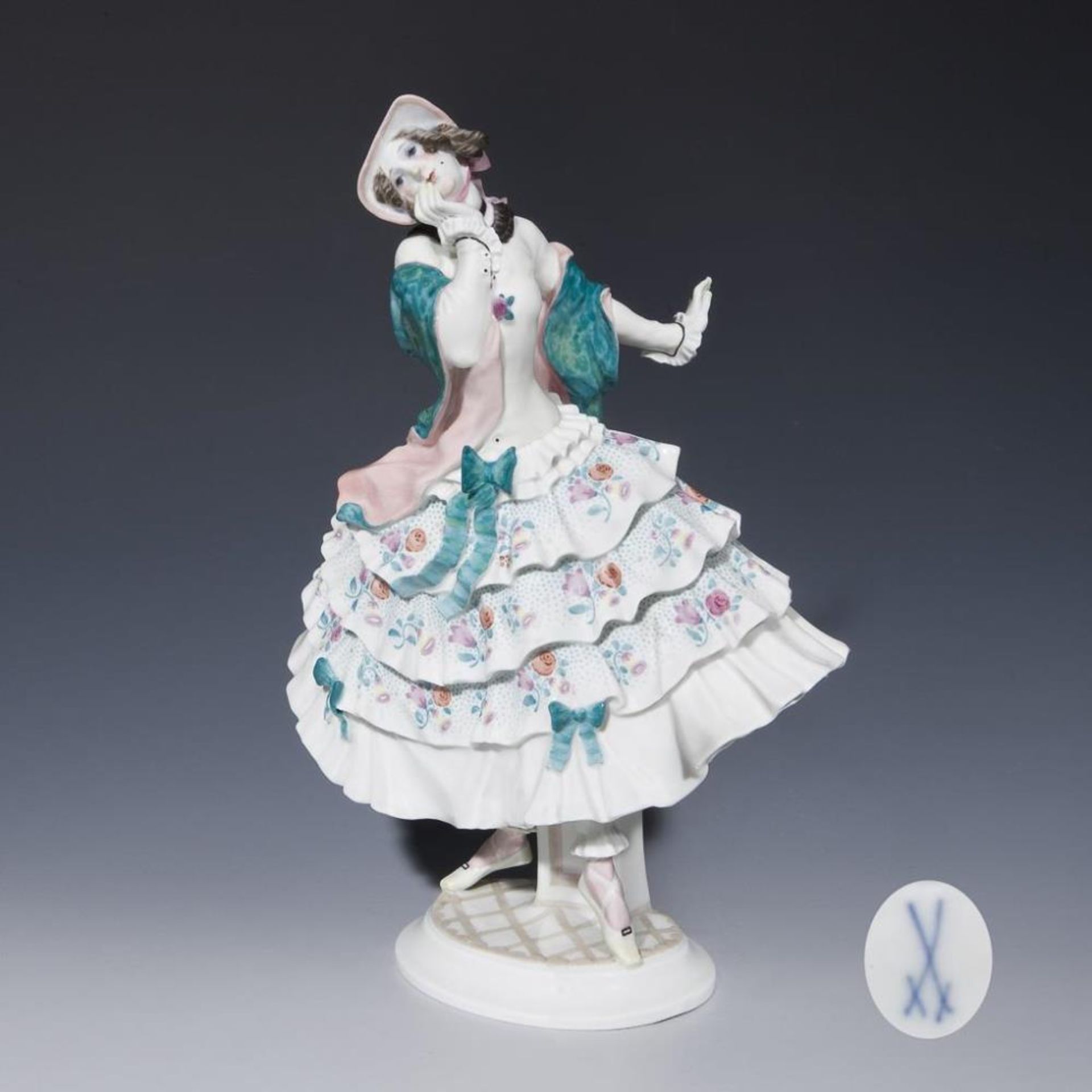 Figur aus dem Russischen Ballett: Estrella. Meissen.