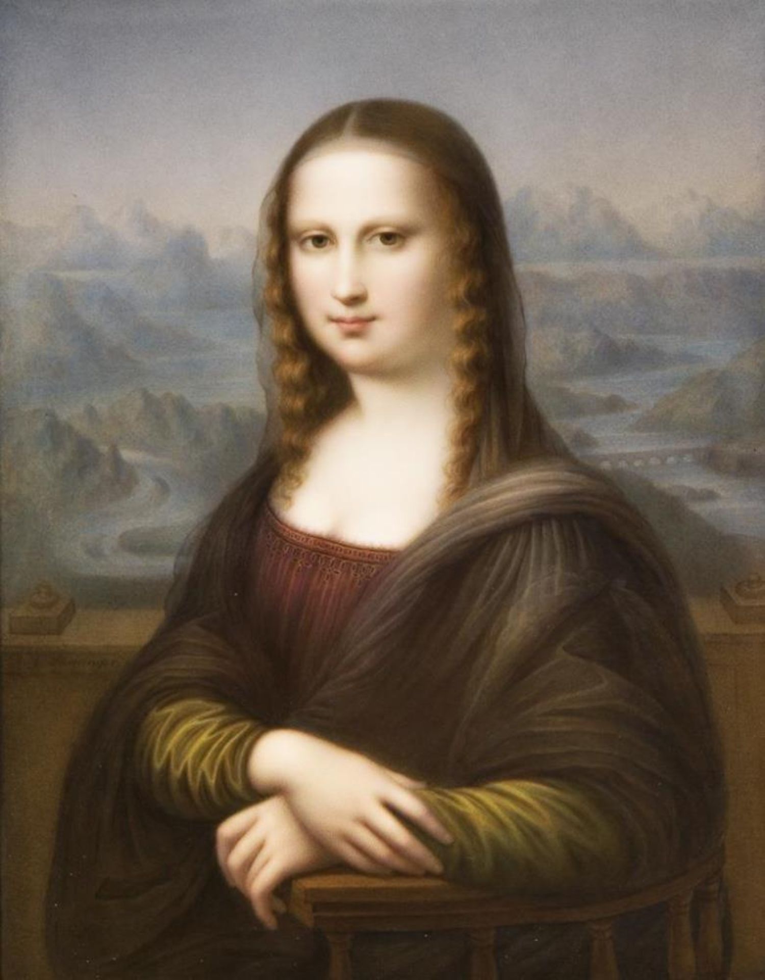 Bildplatte: Mona Lisa. KPM Berlin. | siehe Nachtrag