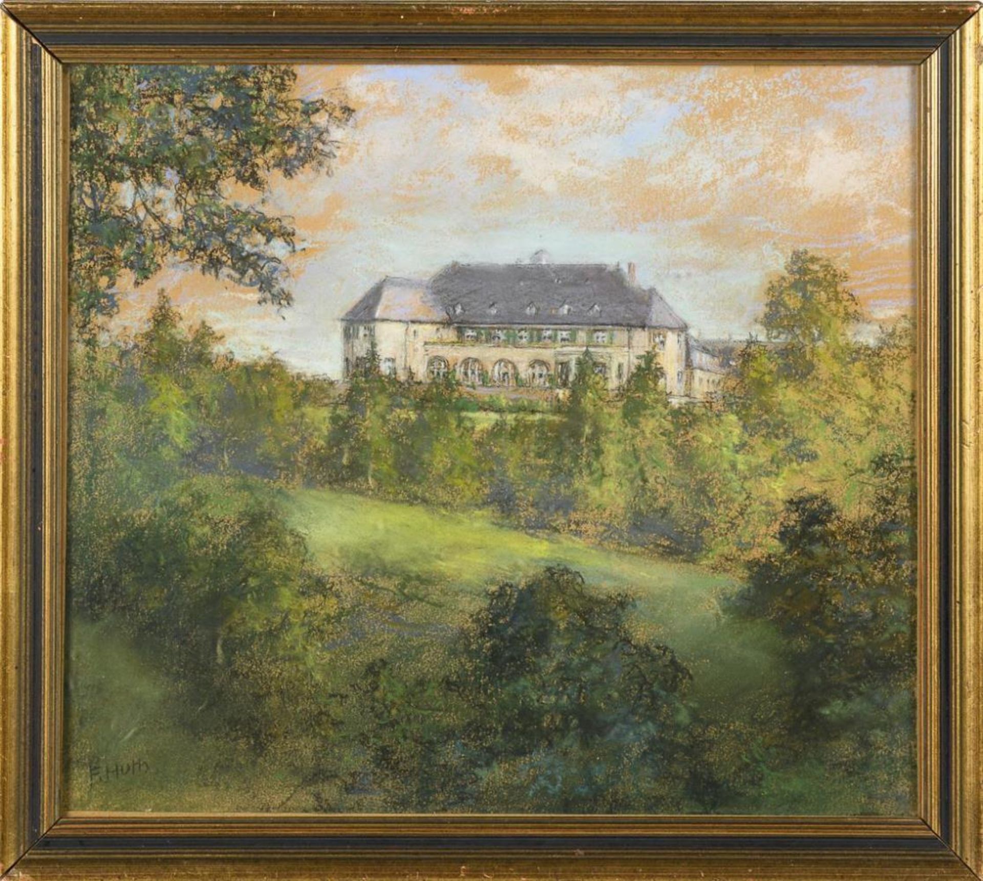 HUTH, Franz (1876 Pößneck - 1970 Weimar). Villa Bergfried in Saalfeld. - Image 3 of 4