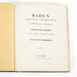 FROMMEL. "Baden und seine Umgebungen in malerischen Ansichten".