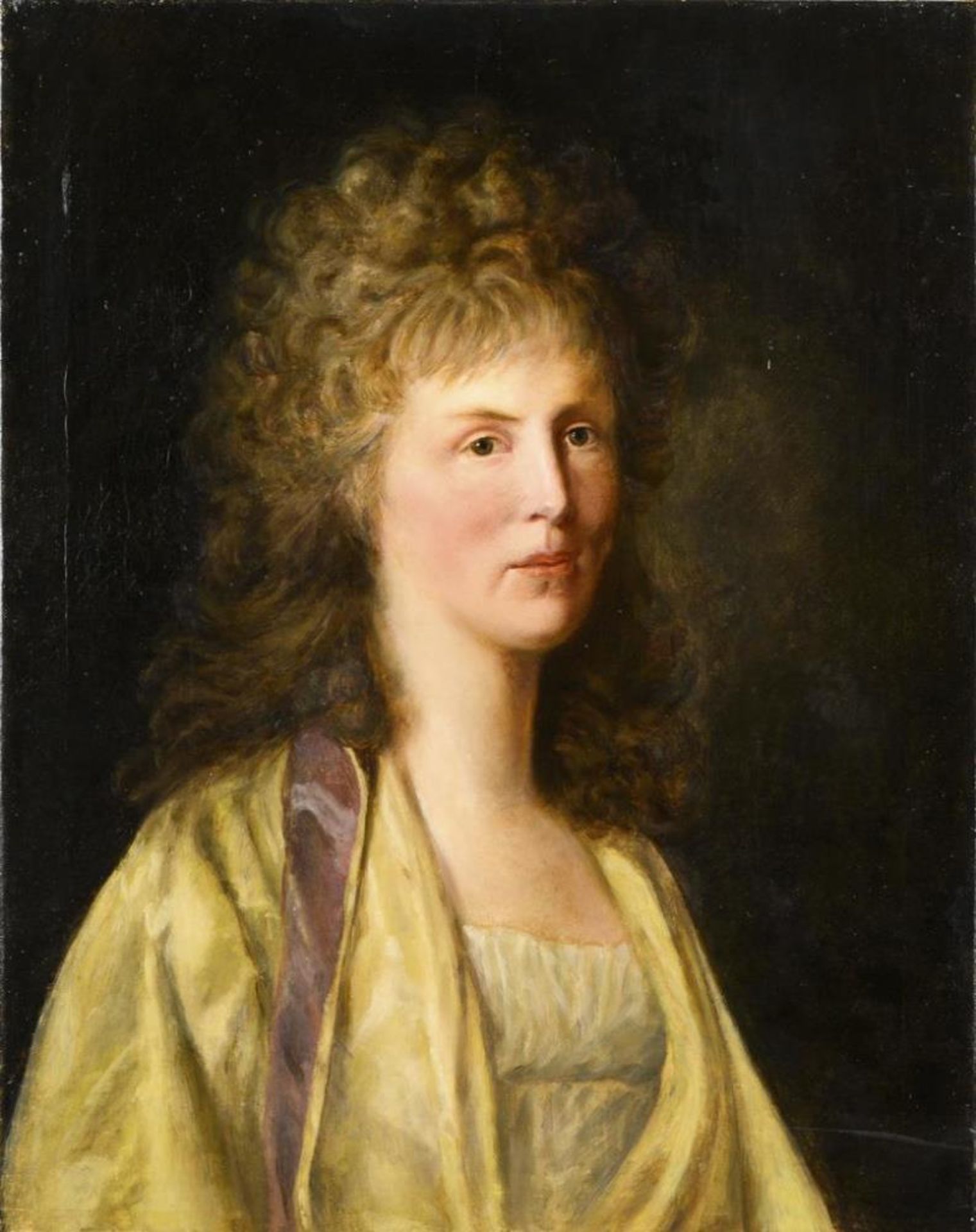 TISCHBEIN, Johann Friedrich August - Kopie nach. Charlotte Georgine von Sachsen-Hildburghausen.