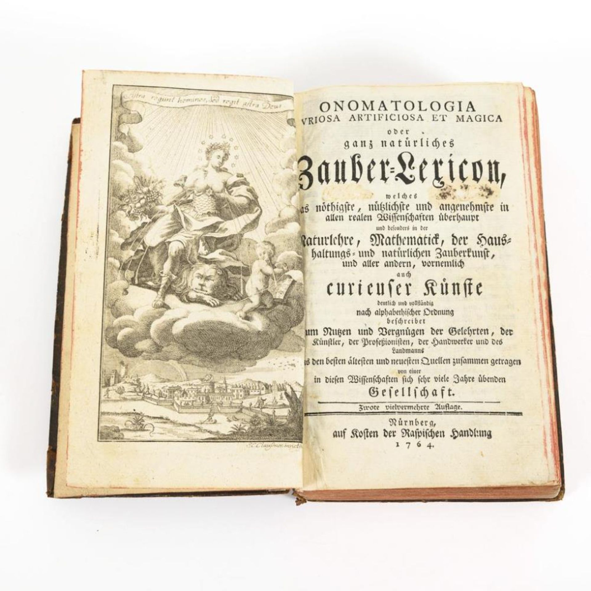 "Onomatologia ... oder ganz natürliches Zauber-Lexicon".